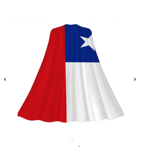 Capa de bandera de chile 90x145cm
