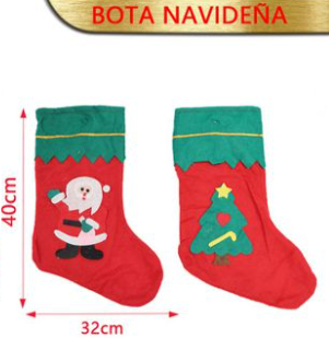 Bota  navidad