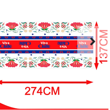 Mantel Viva Chile