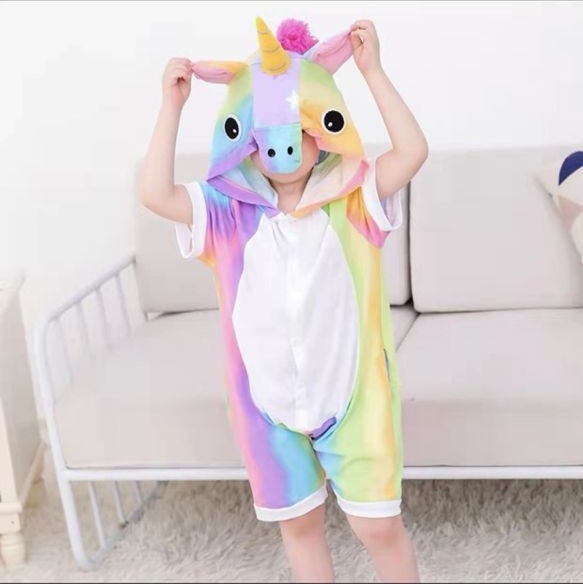 Pijama corto unicornio 