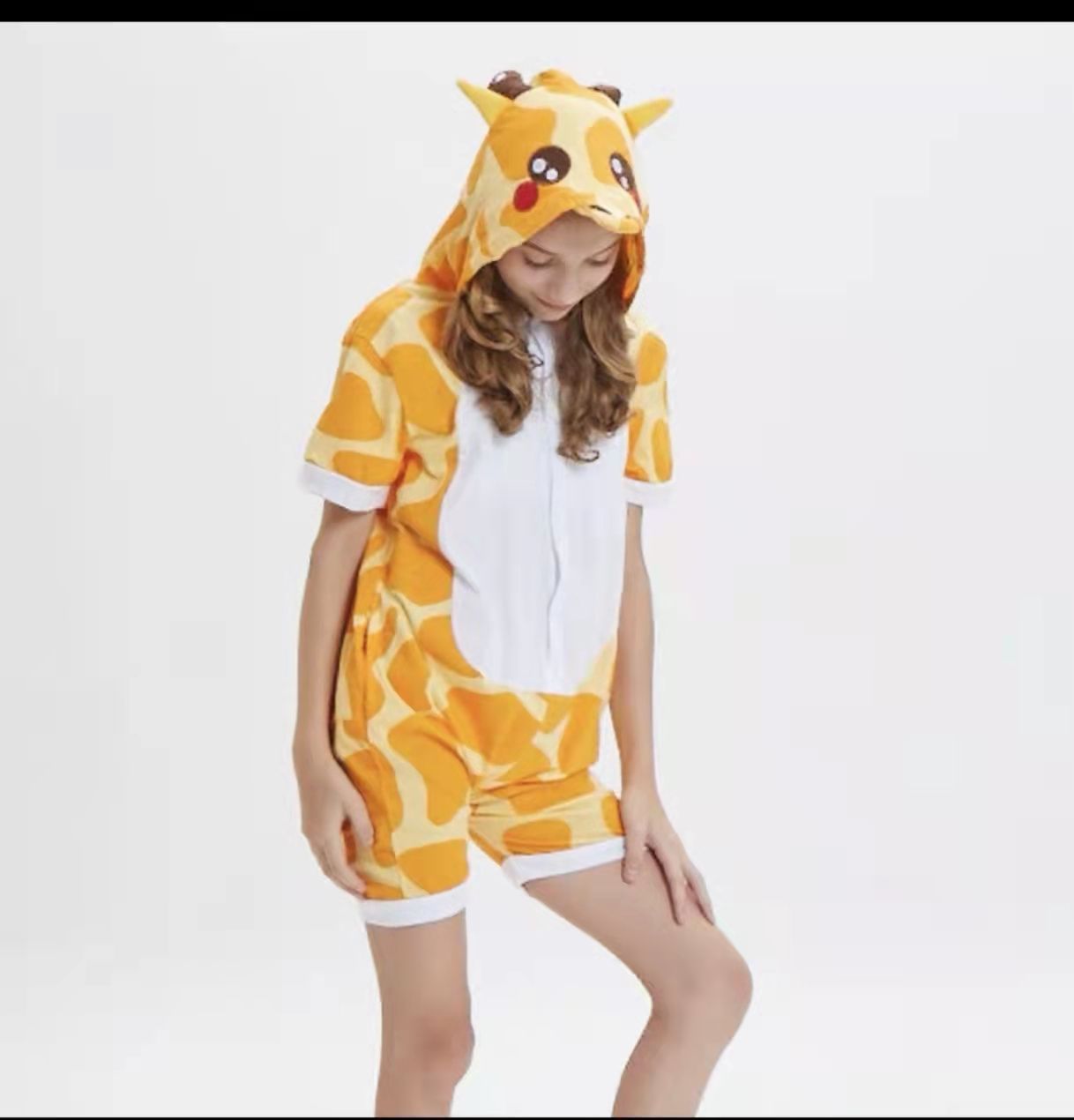 Pijama corta  girafa