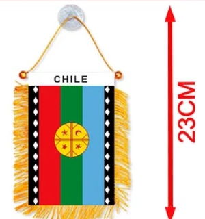 Colgante Bandera Mapuche