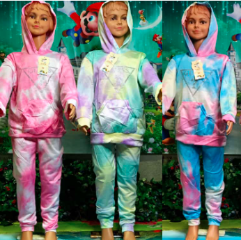 Conjunto delgado niña sin polar