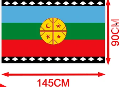 Bandera Mapuche 145x90cm