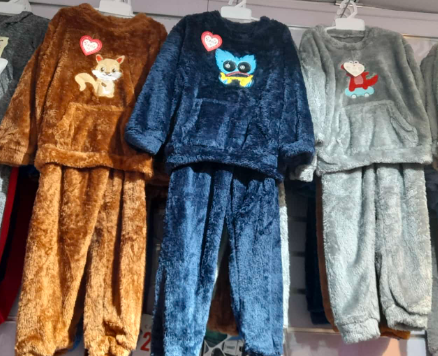 Pijamas peludito  niño