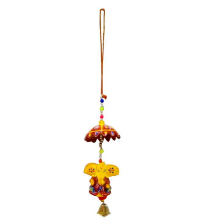Colgante De Metal Y Plastico Ganesha