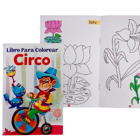 Libro Para Colorear De 16 Paginas