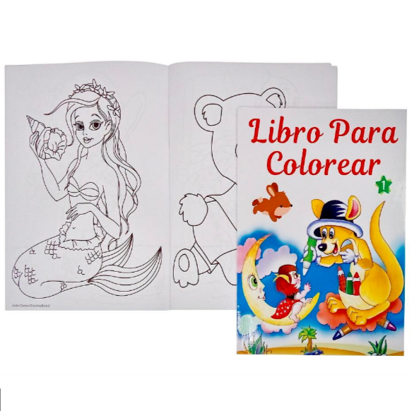 Libro Para Colorear De 64 Paginas