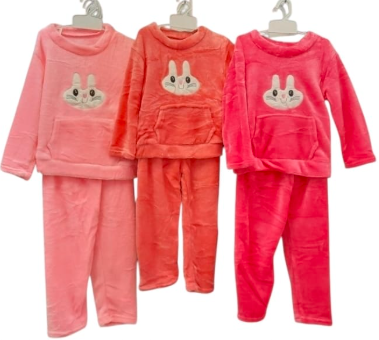Pijama plush niña