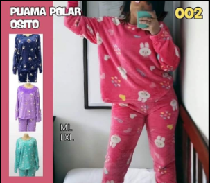 Pijama mujer  polar