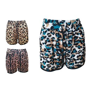 Short de leopardo